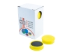 Magnety ARTA průměr 25mm  žluté  10 ks